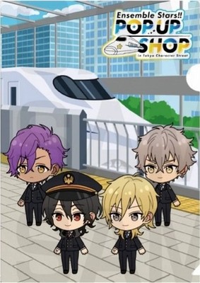 Ensemble Stars!! Clear File A4 Tokyo POP UP Shop Merchandise