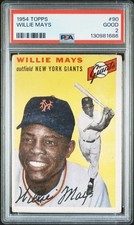 Top 10 Vintage 1954 Baseball Card Singles 24