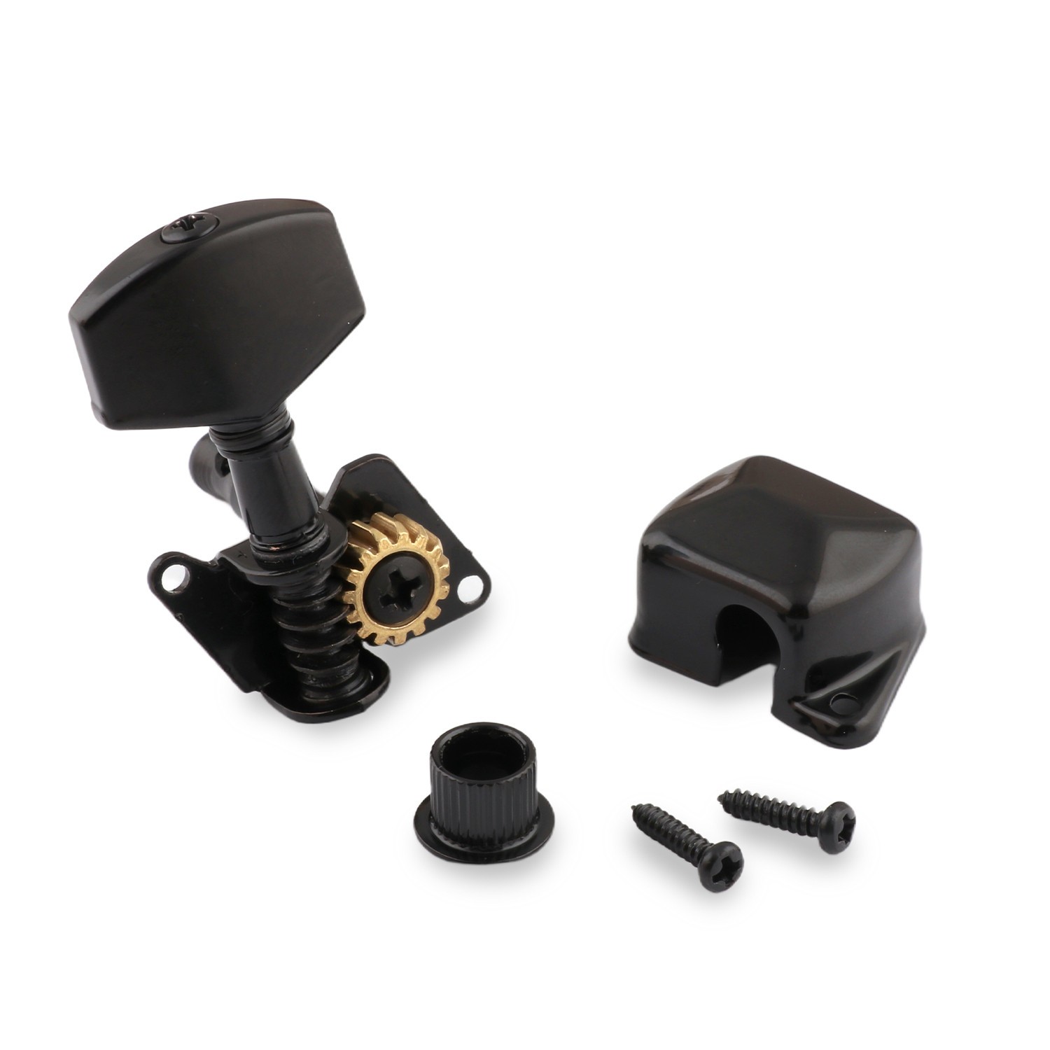 Metallor Semiclosed Tuners Guitar Machine Heads Tuners Tuning Pegs 3R3L