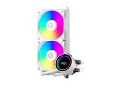 PCCOOLER CPS DA240 ARGB AIO CPU Liquid Cooler, 240mm Radiator, 260W TDP,
