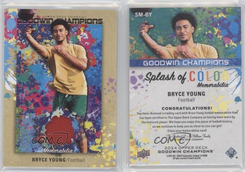 2024 Upper Deck Goodwin Champions Splash of Color Memorabilia Bryce ...