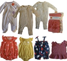 Baby Girl Clothing Bundle NB-9M Cat  Jack Cloud Island Carter  s Lot