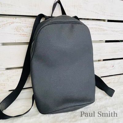 Paul Smith Minimal Tech Matte Black Backpack From Japan