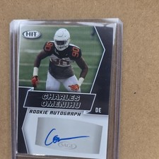 SAGE 2019 Premier Draft Charles Omenihu Rookie Autograph A18 Football