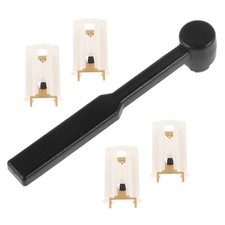 4 Pcs Vinyl Sing Needle Record Player Replacement Stylus Brush Phonograph