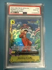 One Piece CCG Monkey.D.Luffy Treasure Rare OP07-109 PSA 10 Gem Mint