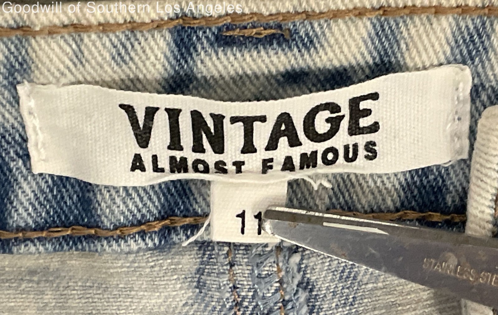 Almost Famous Vintage-Style Patchwork Distressed … - image 2