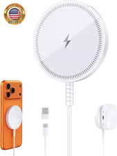 Magnetic Wireless Magsafe Charger Iphone: Charging Pad for Iphone 17/16/15/14/13