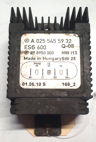 Steuergerät Lüfter MERCEDES W202 C180  A0255455932 Lüftersteuergerät (6-4)