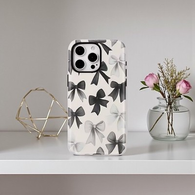 iPhone Hülle Schleifen Case Cover Schutz Handyhülle Elegant Trend Design Chic