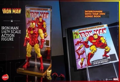 New Hot Toys Hono Studio HS05 Marvel Comics Iron Man 1/6 Figure in