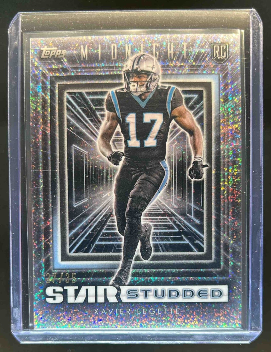 Xavier Legette Topps Midnight #13 Winter Solstice