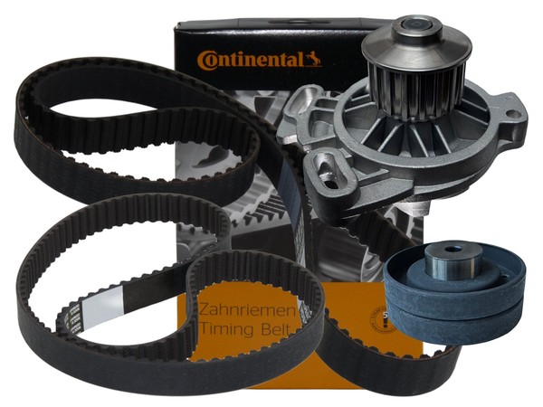 Conti CT939 CT645 Zahnriemen +Rolle Satz Wasserpumpe VW T4 2.4D / BJ 90-98 / AAB-image