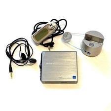 Junk Sony Net MD Walkman MZ-NH3D Player Hi-MD Power confirmed from JP l56