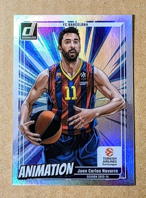 2024-25 Donruss Juan Carlos Navarro #3 Animation SSP Case Hit FC Barcelona