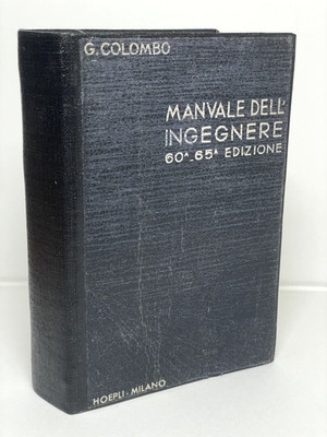 INGENIEURHANDBUCH 60 65 Ausgabe G. Colombo und Hoepli