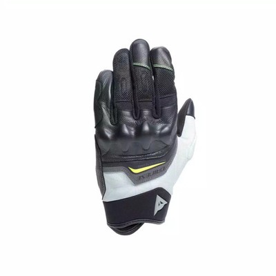 Dainese ERMEX Sommer Motorrad-Handschuhe Herren Tuch Schwarz Grün Nocche