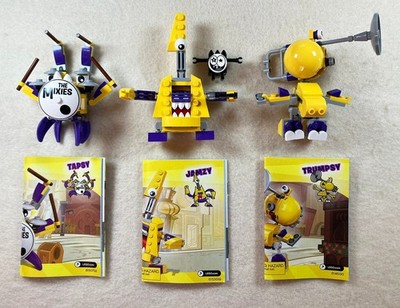 Lego Mixels Series 7 Set: Jamzy, Tapsy, Trumpsy, Excellent Condition
