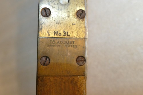 Vintage Stanley #3L Wooden and brass level 24 Inches 2 ft foot Solid Wood - Picture 14 of 21