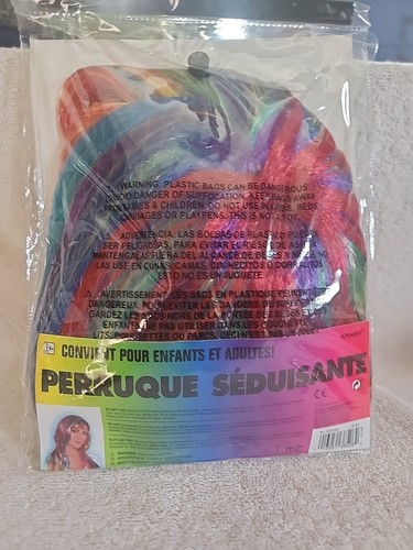 Glamorous Multicolor Wig by Amscan-For Kids/Adults! Holiday,Parties,Dress Up-New - Bild 4 von 5