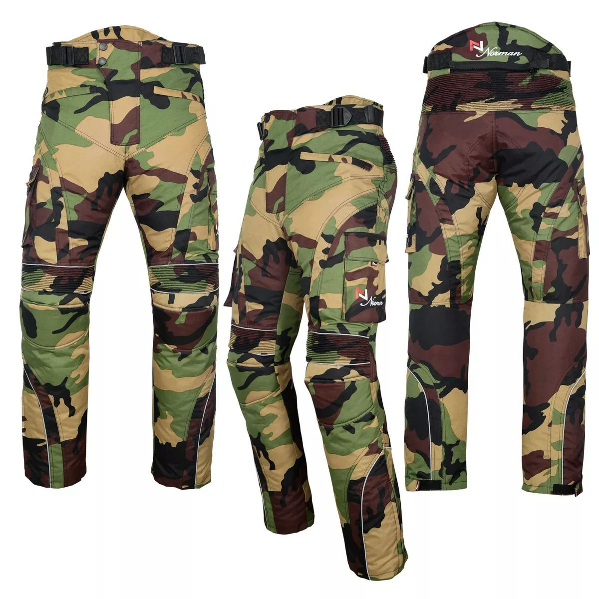 Camo shop moto pants