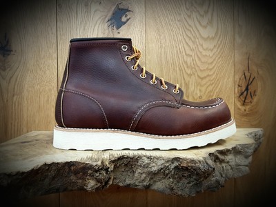 Red Wing Classic Moc Toe Brown Boots 875 With Free Mink Oil New Ebay Red Wing Classic Moc Toe Brown Boots 875 With Free Mink Oil New Ebay