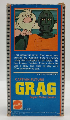 CAPTAIN FUTURE FLAM GRAG MATTEL CAPITAN FUTURO POPY VINTAGE '80 IN BOX - Picture 9 of 14