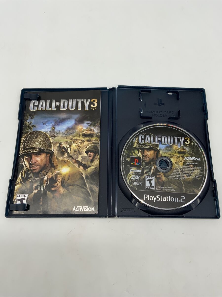 CALL OF DUTY 3 Game - Sony Playstation 2 PS2 Complete