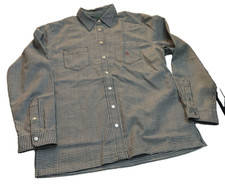 Ralph Lauren mens shirt medium Long Sleeve Snap Button Vintage