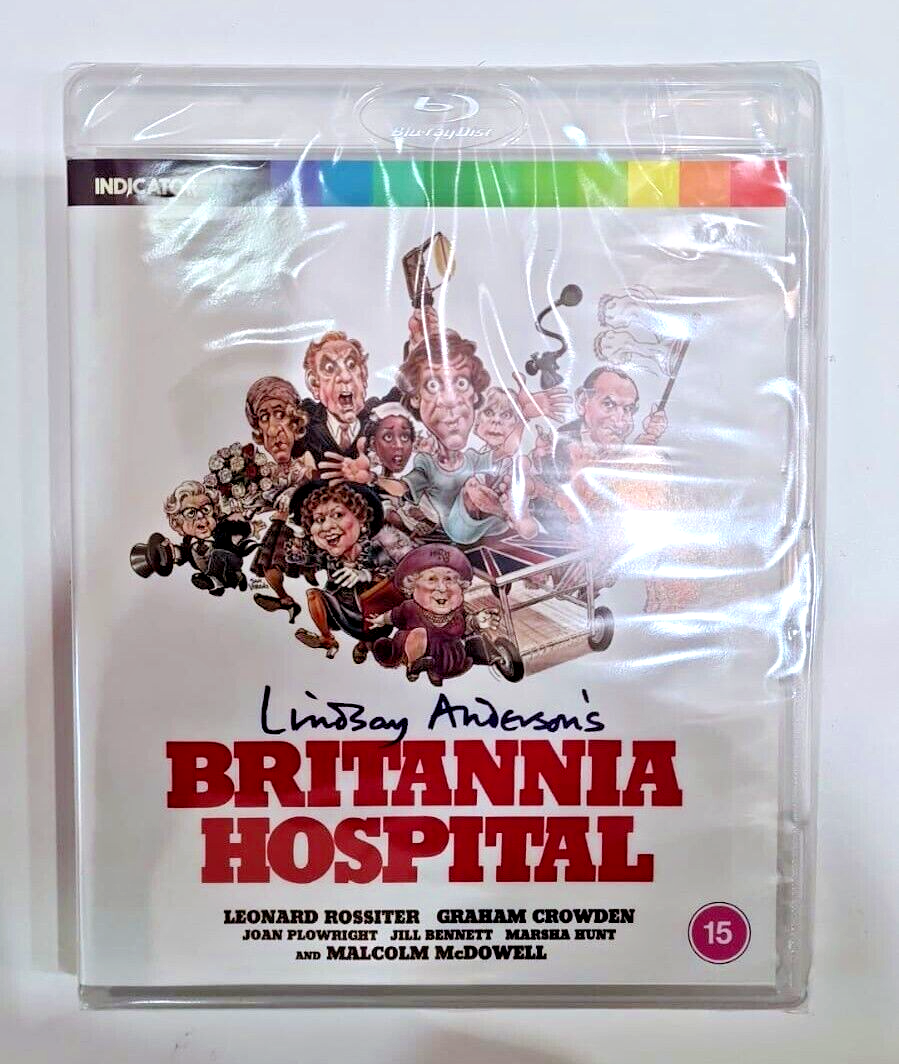 BLU-RAY BRITANNIA HOSPITAL INDICATOR BRAND NEW SEALED UK STOCK - Image 4