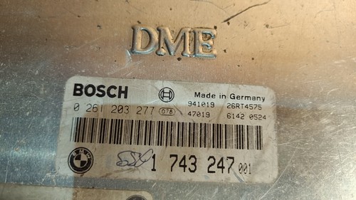 BMW E36 318i 1.8L M43 M43B18 ENGINE CONTROL UNIT ECU DME 0261203277 NON EWS IMMO - Picture 2 of 4