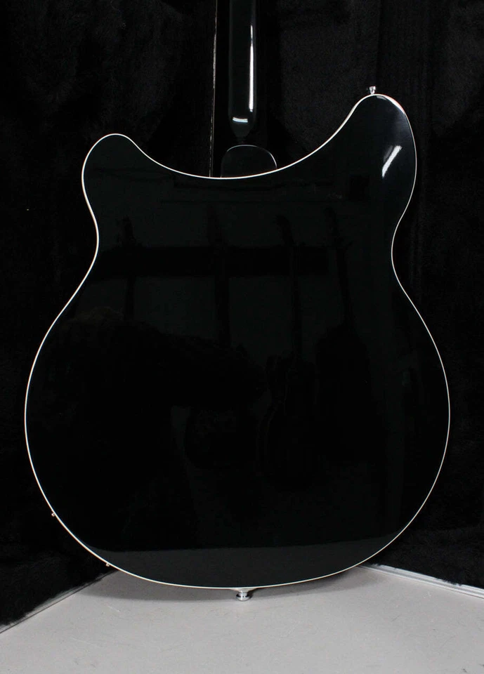 Guitarra eléctrica Rickenbacker 360/12 2012 de 12 cuerdas con acabado Jetglo con estuche rígido original Foto 4 de 4