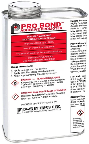 Dawn Enterprises Pro Bond Adhesive Promoter-32oz. Can