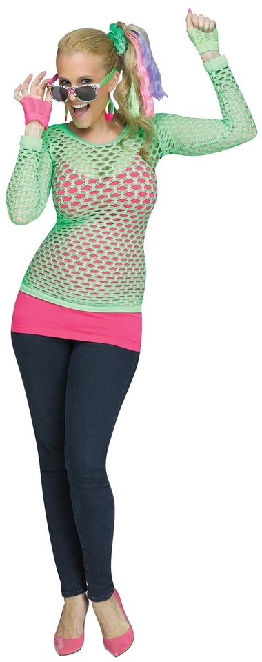 Kit Disfraz Instantáneo Años 80 Madonna Halloween Foto 2 de 2