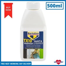 BARTOLINE TX10 ALL PURPOSE PAINT AND VARNISH REMOVER STRIPPER NON DRIP 500ML