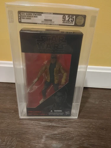 Star Wars Black Series 6 Inch Jakku Finn #01 Graded AFA U9.25
