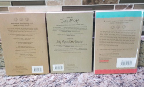 3 Books Paperback Judy Moody by Megan McDonald Mood Saves the World Predicts EUC - Imagen 2 de 9