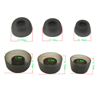 Silikon-Ohrstöpsel für Jabra Elite 75t/65t/Aktiv/Sport Evolve Wireless-Kopfhörer