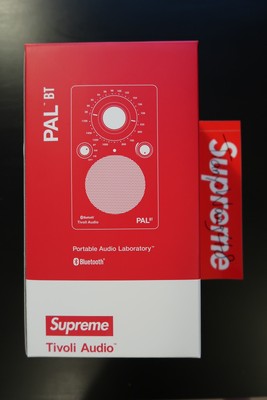 supreme tivoli pal bt speaker red