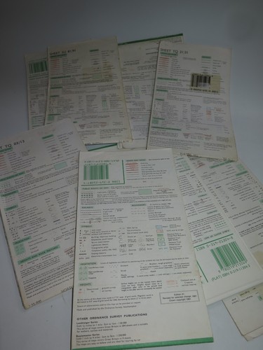 ORDNANCE SURVEY PATHFINDER MAPS South & South East England 1980s Selection - Imagen 2 de 11