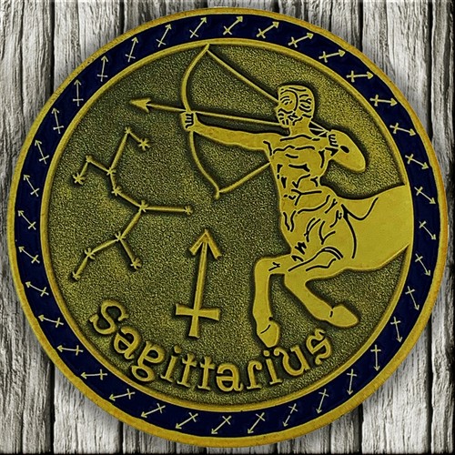 Zodiac Sagittarius Coin - Picture 3 of 5