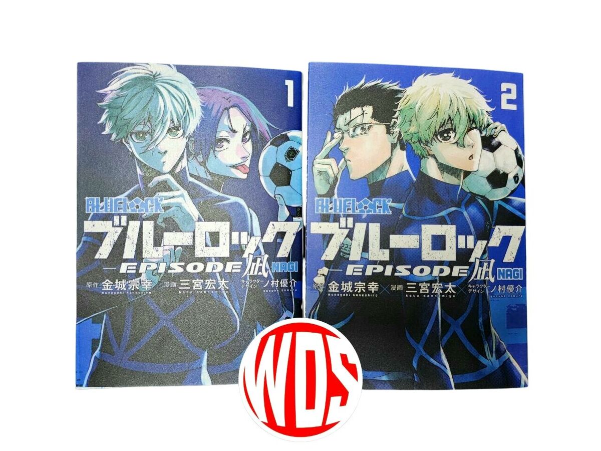 Blue Lock Episode Nagi Vol.2 Japanese Version Anime Manga Comic