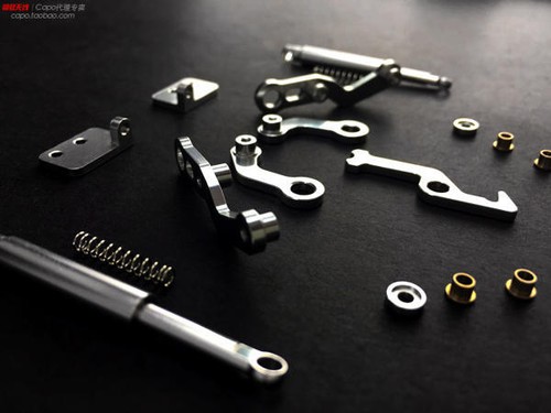 Capo ACE1 Hood metal hinge upgrade package rock crawler rc car - Picture 3 of 4