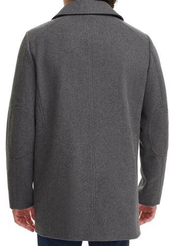 Kenneth Cole Men's Mock Neck Sweater Wool Blend Jacket Size XXL Gray - Picture 3 of 12