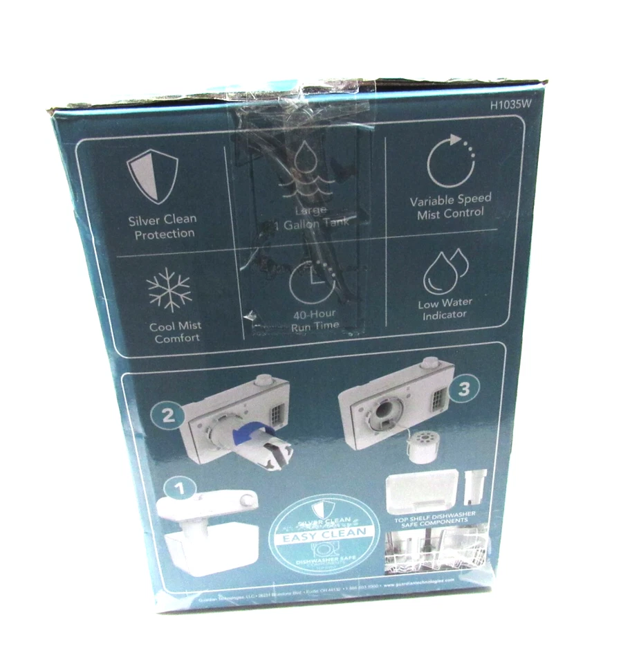 Pure Guardian Easy Clean Humidifier - #H1035W - Image 3 of 4