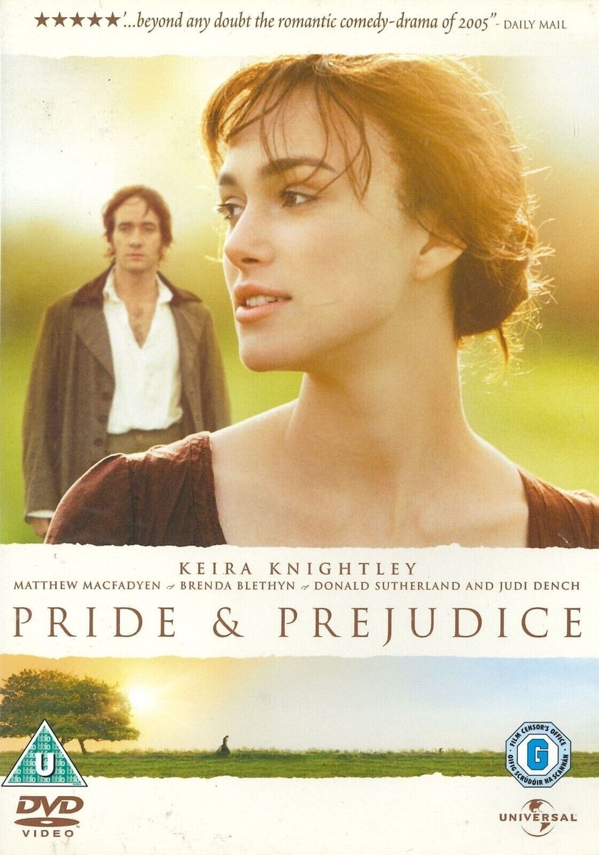 Pride & Prejudice (2005) DVD, Keira Knightley, Matthew Macfadyen