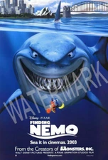 Finding Nemo High Quality Metal Magnet 2.25x4 inches 8856