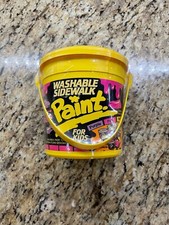 Vintage 1993 Washable Sidewalk Paint Bucket GPT NK LTD NOS Sealed Retro Kids Toy