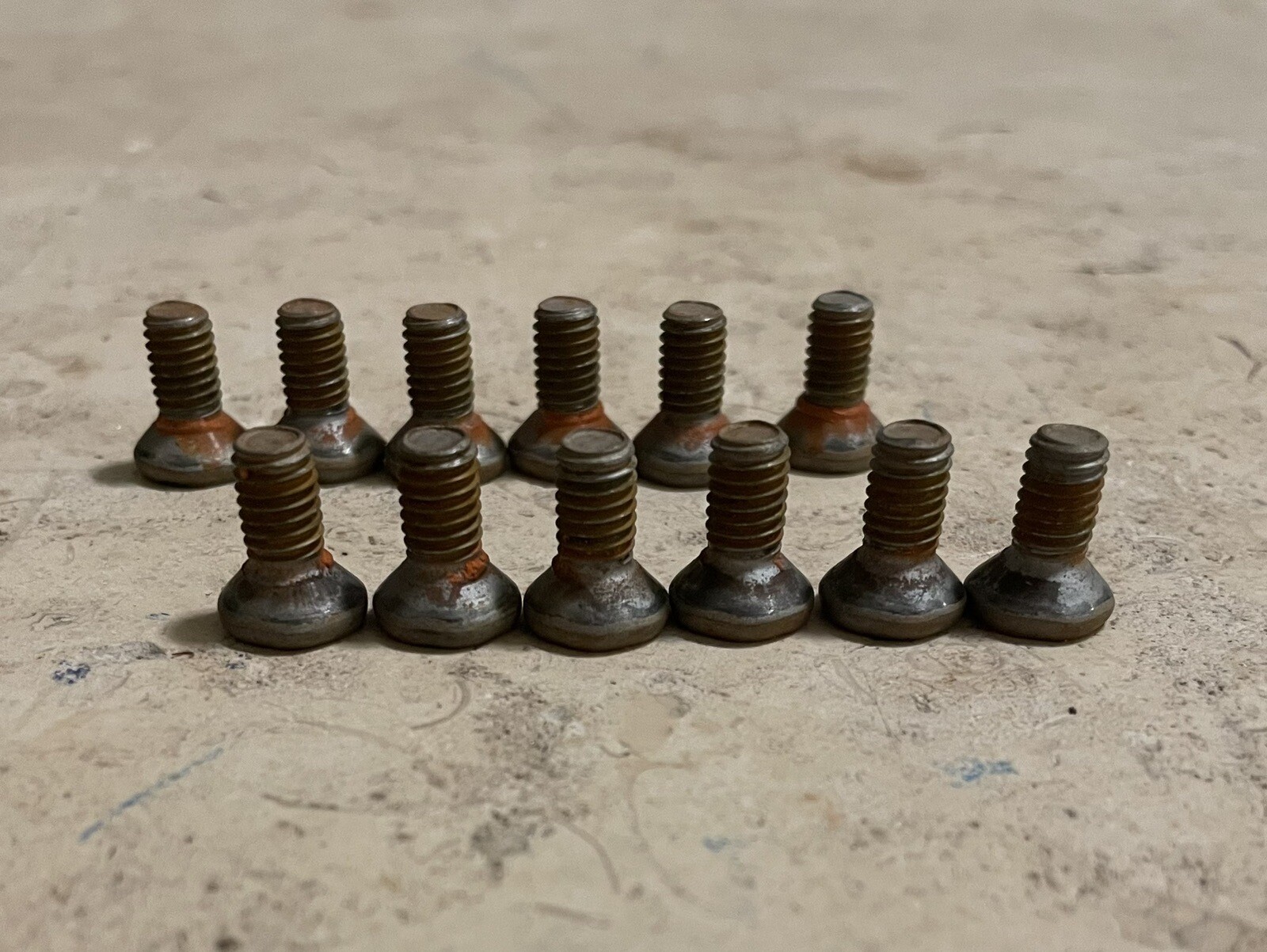 12PC ROTOR BOLTS YAMAHA YZ125 YZ250 FRONT &amp; REAR DISC BRAKE BOLT