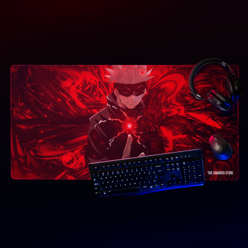 Gojo Satoru Mouse Pad Jujutsu Kaisen Anime Desk Mat Larged Anti-Slip Gaming Pad - Picture 17 of 40